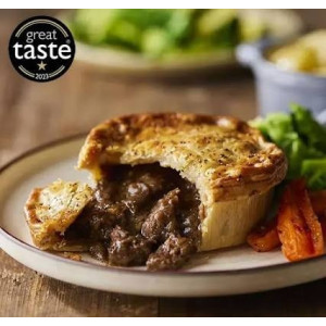 BEEF & ONION PIE